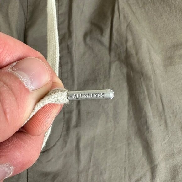 AllSaints Canta Cotton Shorts Men's Size 38 Brown - Picture 4 of 10